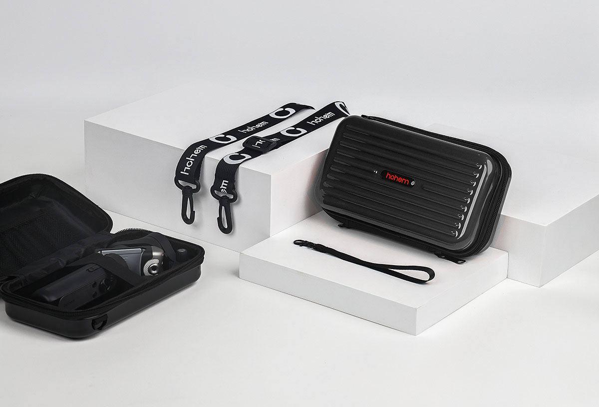 Twarde etui, futerał Hohem do gimbali iSteady Q/X/XE Kit/X2/V2/V2s, czarne