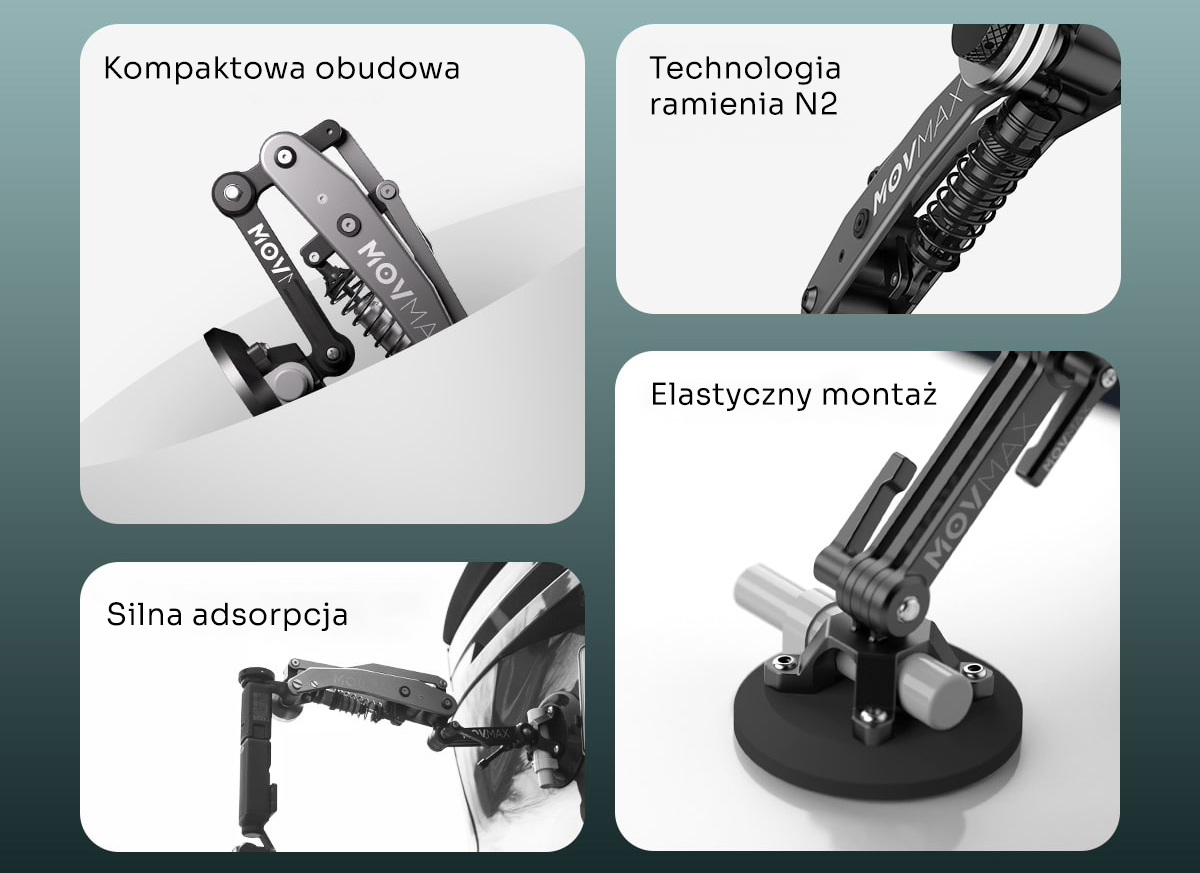 Najważniejsze cechy Movmax Blade Arm