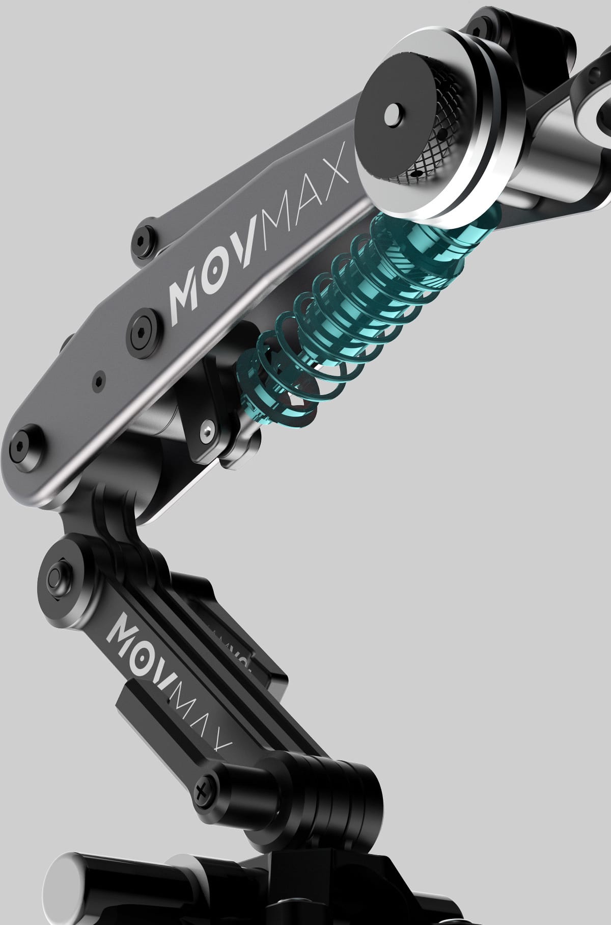 Zaawansowany system tłumienia hydraulicznego w Movmax Blade Arm