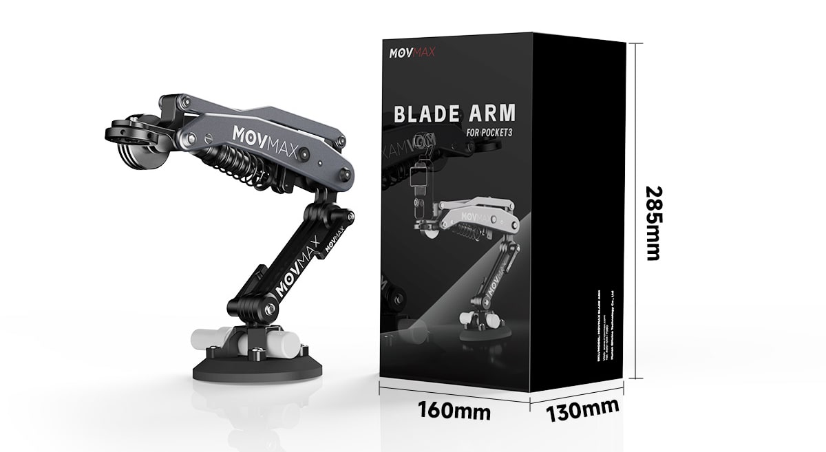 Wymiary opakowania Movmax Blade Arm