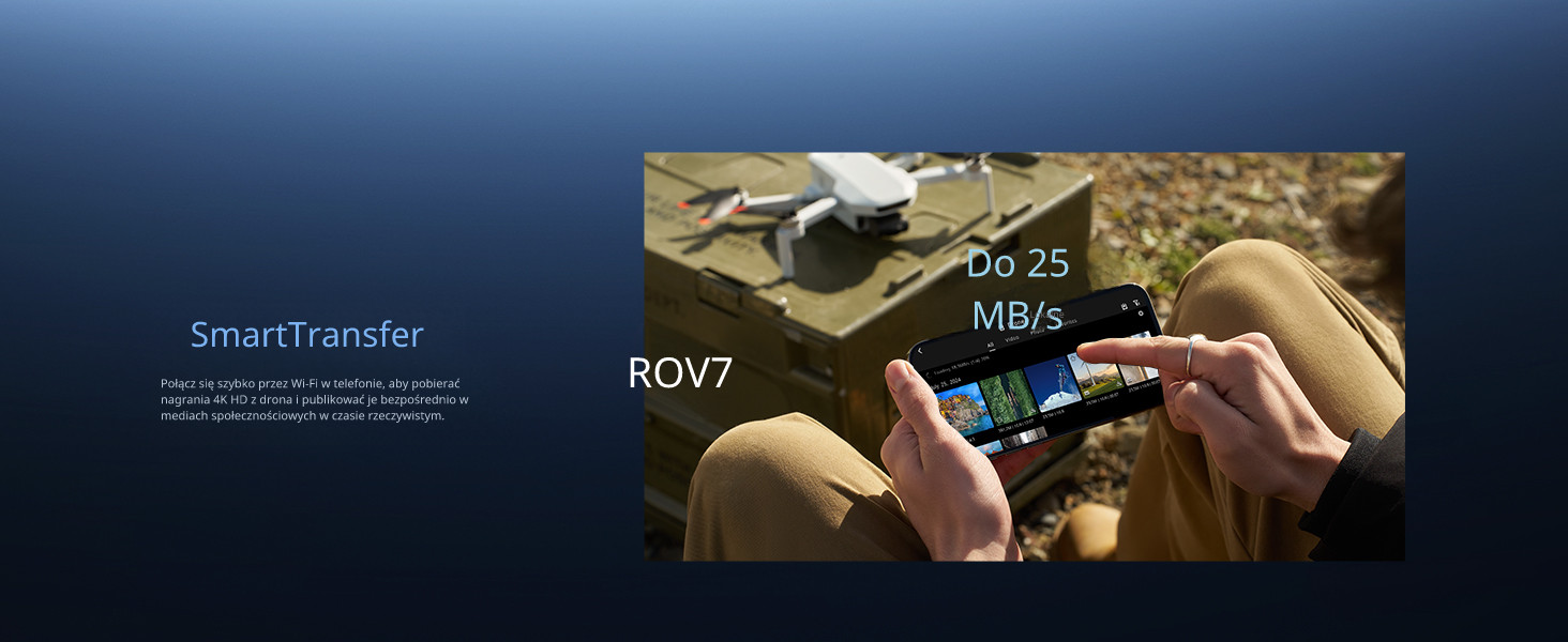 Stabilizacja w locie – GNSS (GPS/GLONASS/Galileo/BeiDou) i Downward Vision System dla precyzyjnego zawisu.
