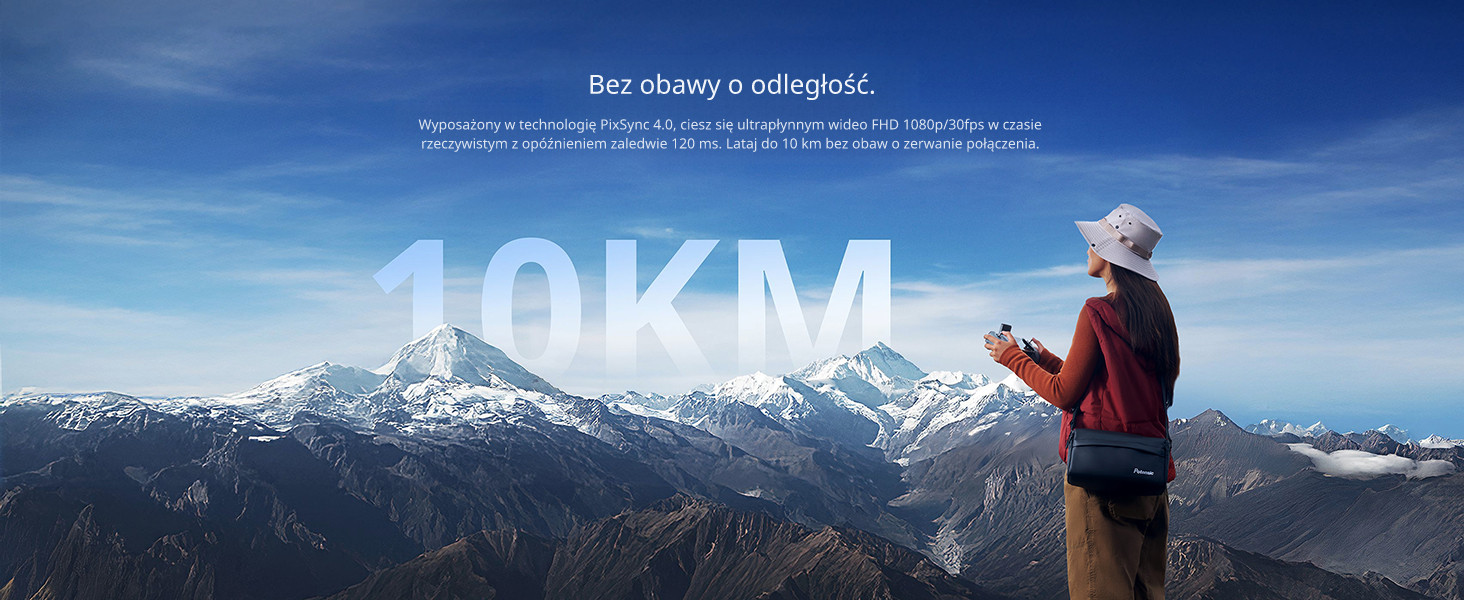 Kamera 4K/30 na 3-osiowym gimbalu – zbliżenie obiektywu Potensic Atom 2 z HDR i trybem AI Night.