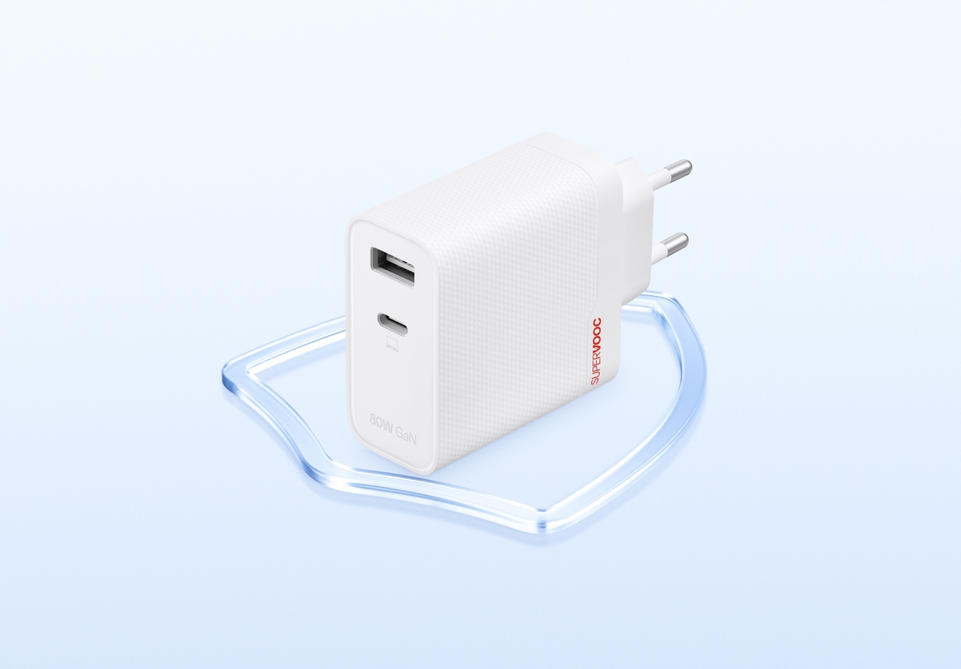 10-warstwowa ochrona i ekologiczne symbole na ładowarce Realme 80W