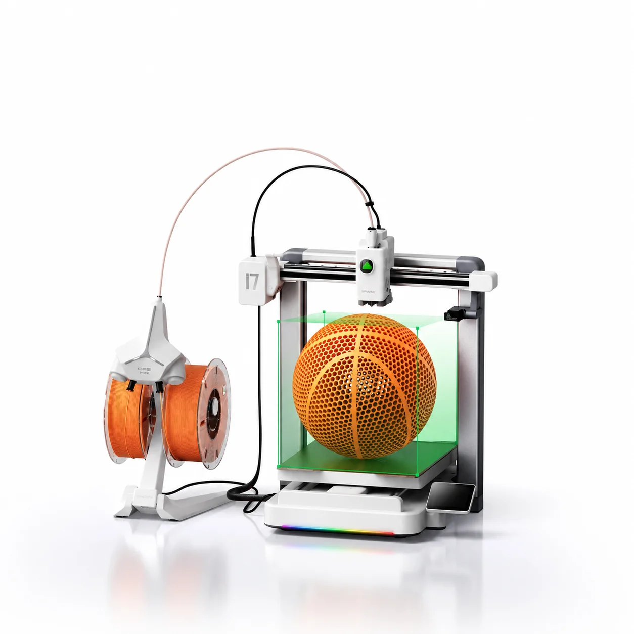 Pole robocze drukarki 3D Creality SparkX i7 Combo