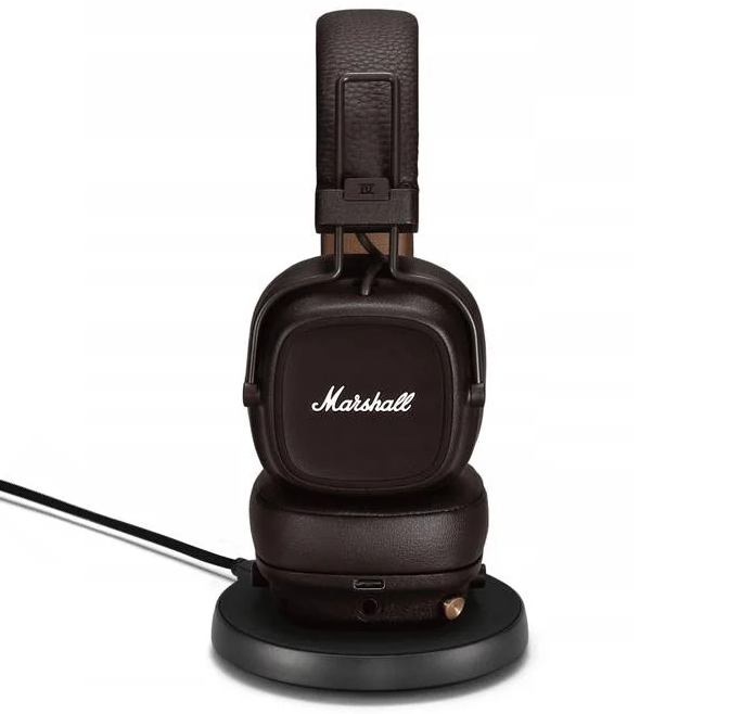 Marshall Major IV Brown - ładowanie bezprzewodowe