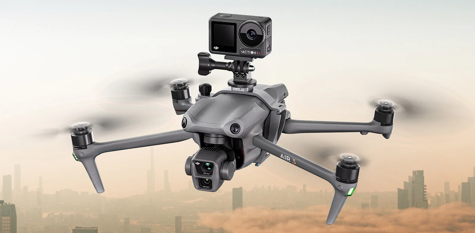 Trwały ABS i ochrona obudowy drona