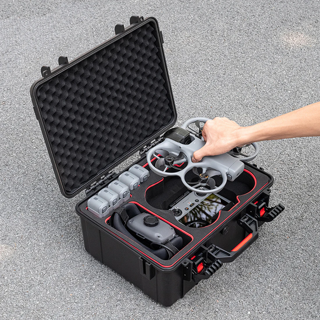 Walizka STARTRC do DJI Avata 360 z możliwością przechowywania bez demontażu