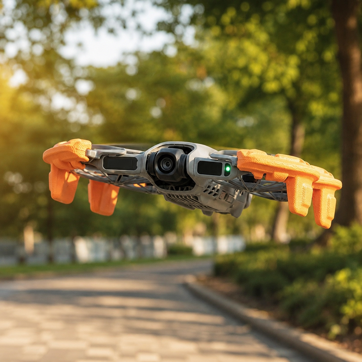 Pomarańczowa osłona EVA zwiększająca widoczność DJI Neo 2