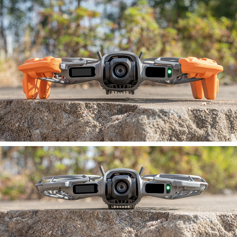 Osłona STARTRC podwyższająca DJI Neo 2 nad podłożem
