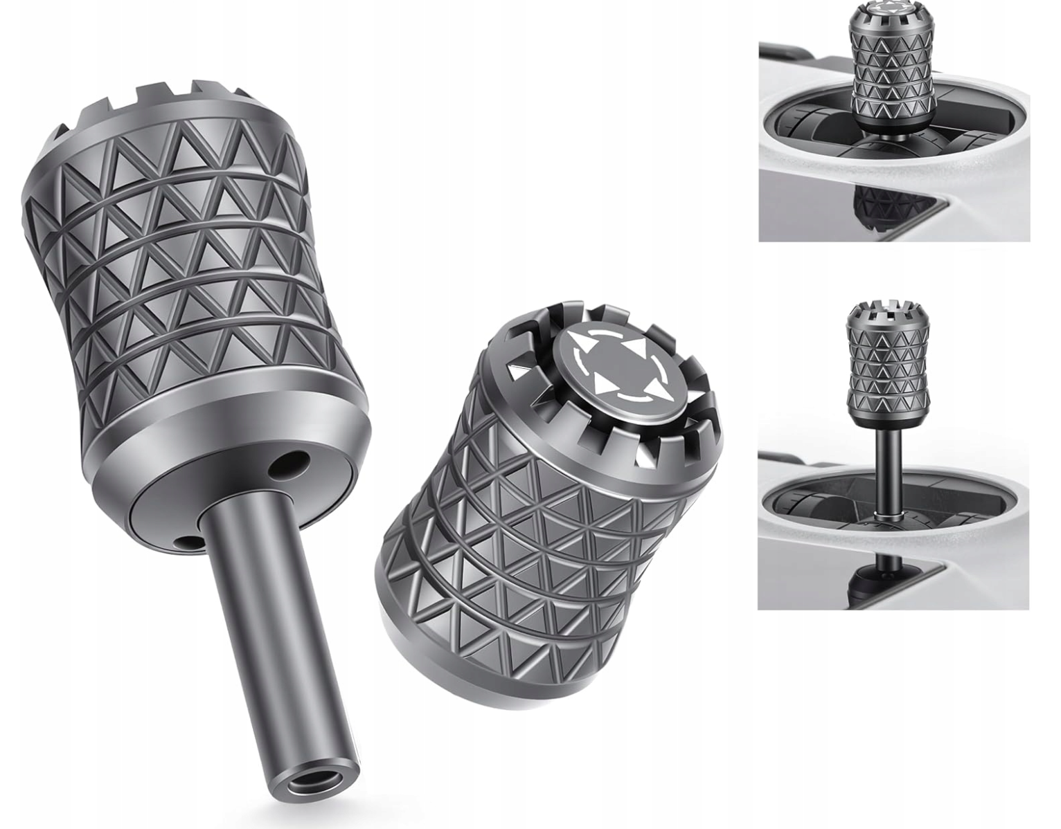 Aluminiowe joysticki STARTRC 12100055 w kolorze czarnym