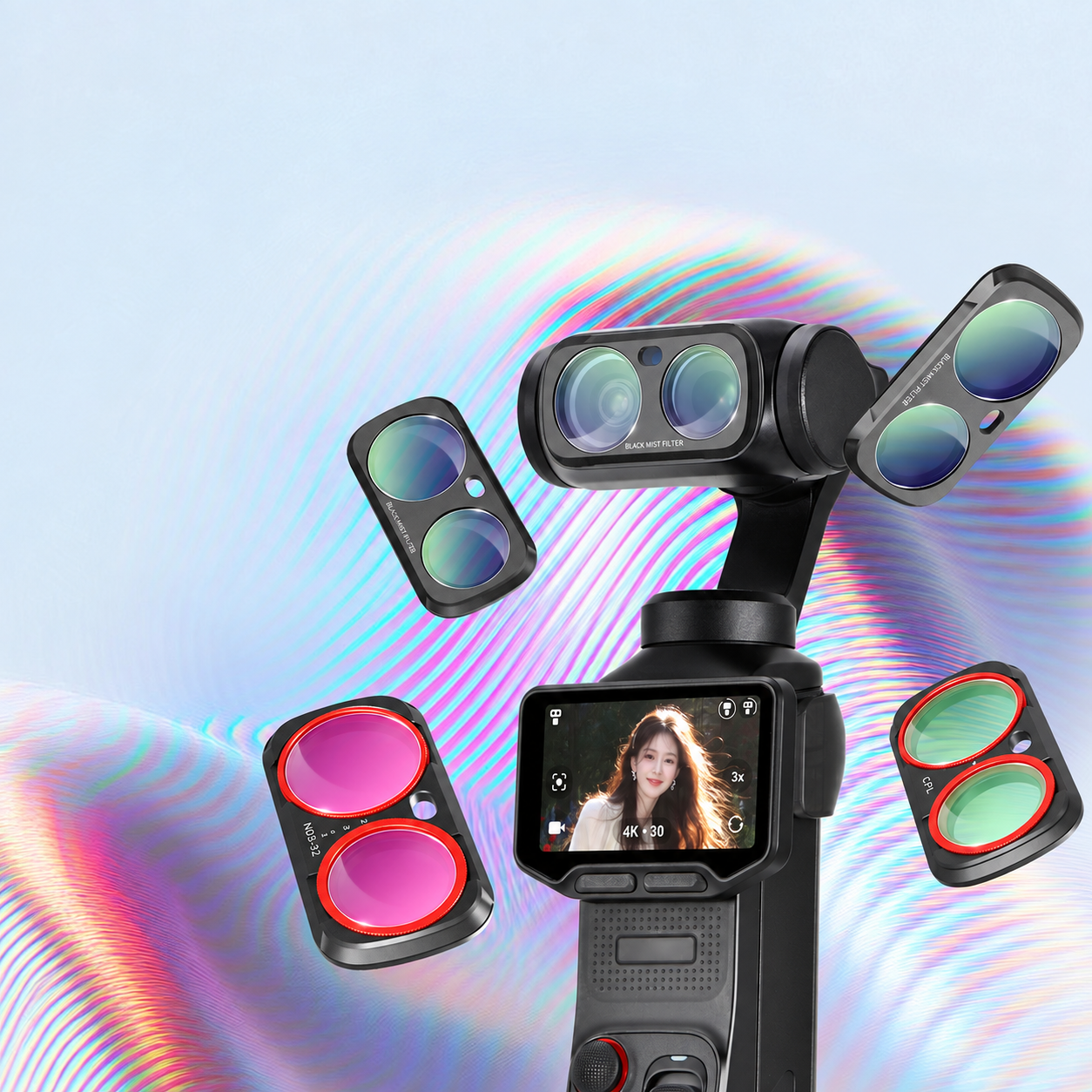 Etui ochronne na trzy filtry STARTRC do Insta360 Luna Ultra