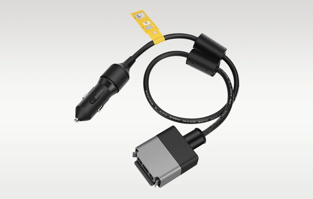 Kabel EcoFlow PowerStream do stacji RIVER 2 z przewodem do gniazda zapalniczki