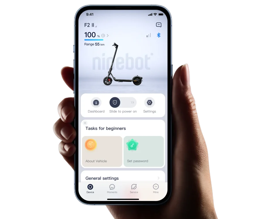 Aplikacja Segway Mobility i funkcje Bluetooth