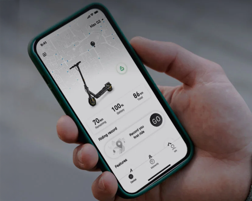 Aplikacja Segway Mobility i funkcje smart