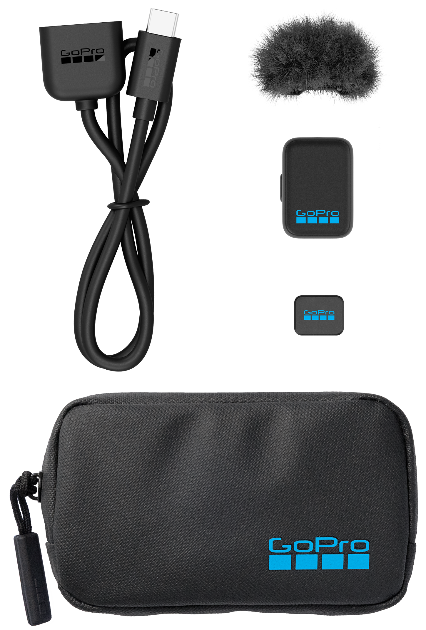 GoPro Wireless Mic Transmitter EU jako samodzielny nadajnik mikrofonowy do kamer GoPro
