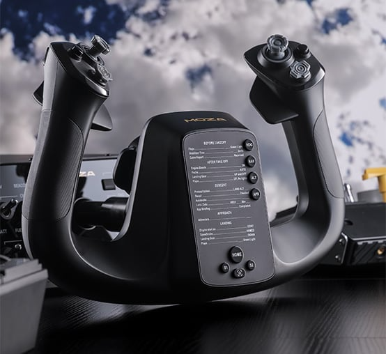 Wolant MOZA MFY Yoke AS012 do Microsoft Flight Simulator i X-Plane