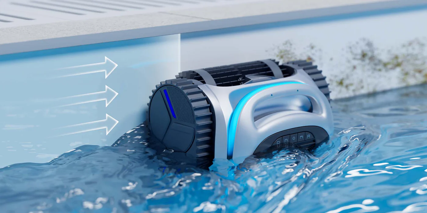 Robot czyszczący Bublue BuHybrid L6 w basenie