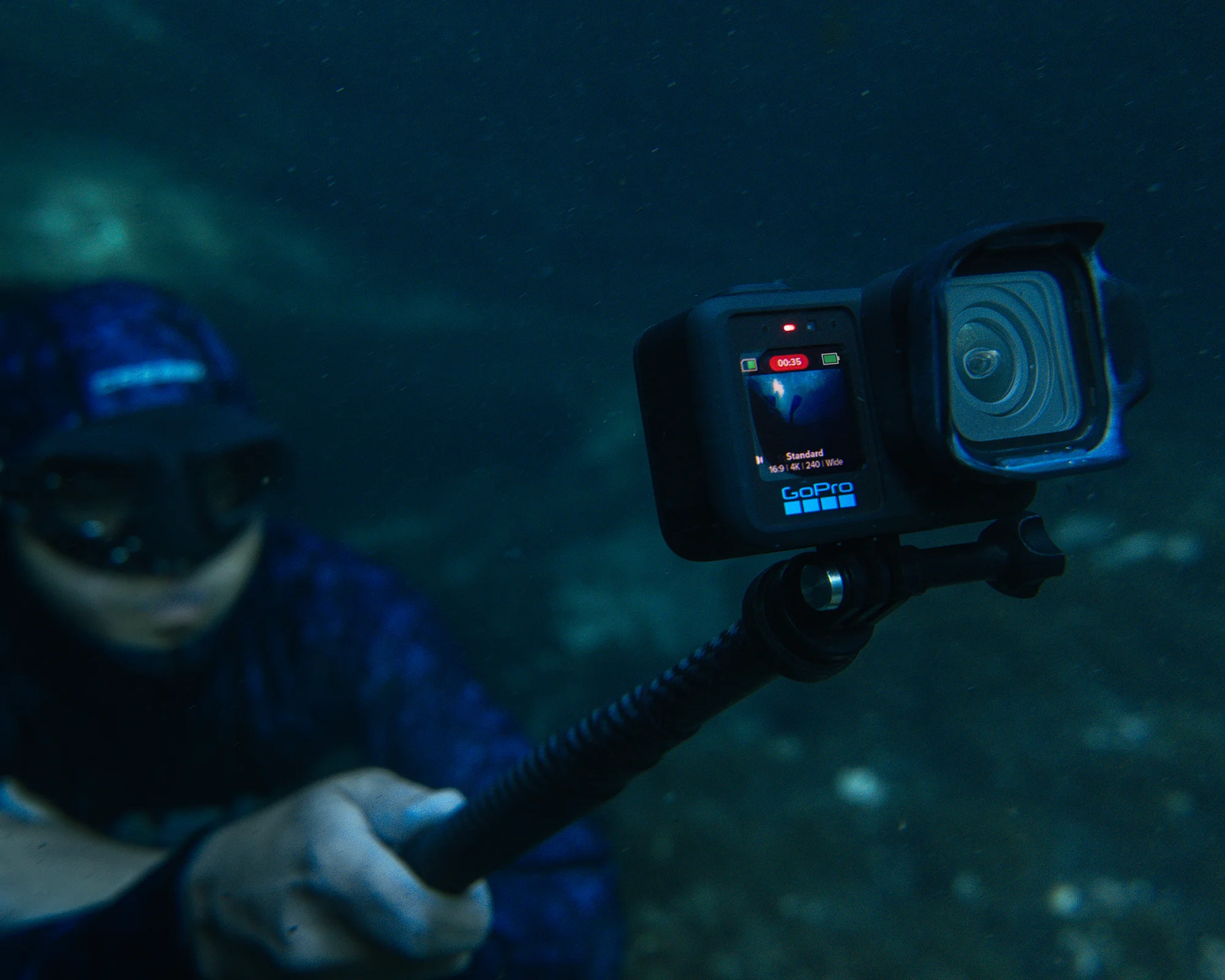 Wodoszczelna konstrukcja GoPro MISSION 1 PRO Grip Edition do 20 metrów bez obudowy