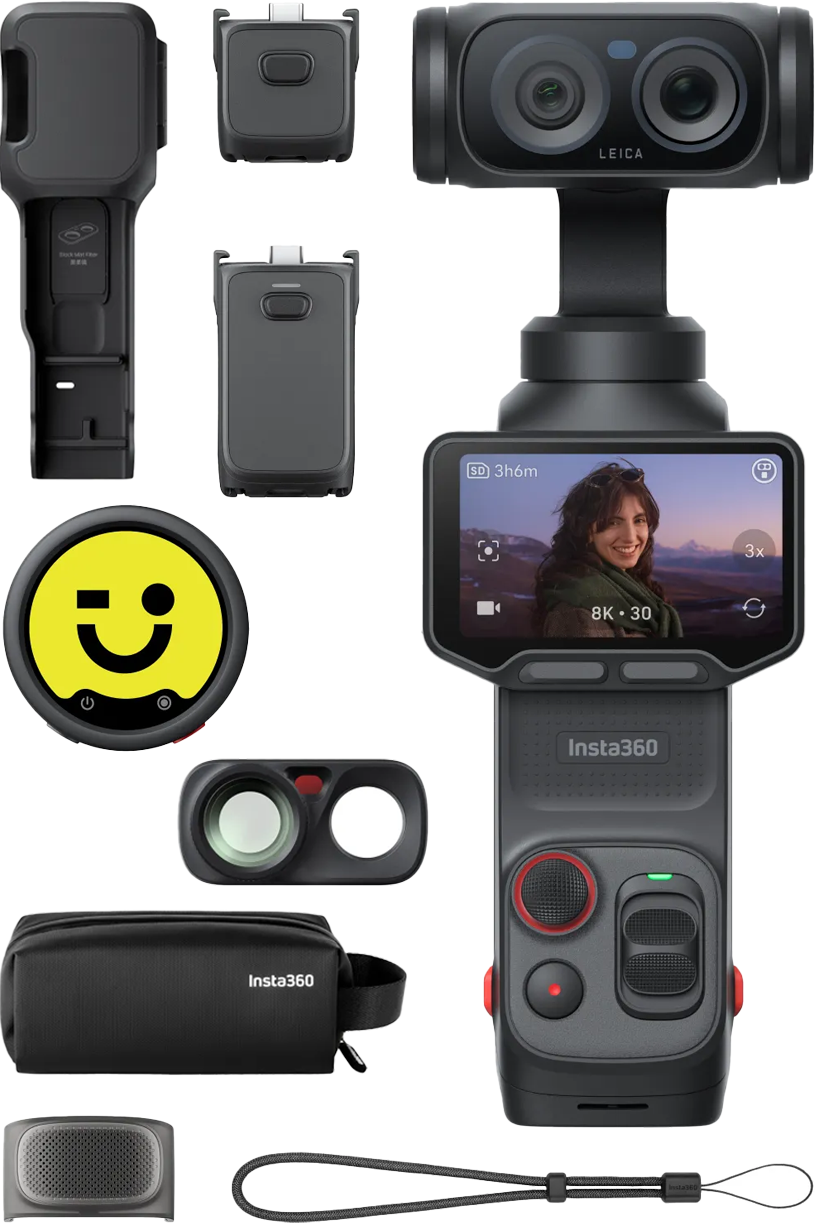 Insta360 Luna Ultra Creator Bundle – najważniejsze cechy zestawu dla twórców