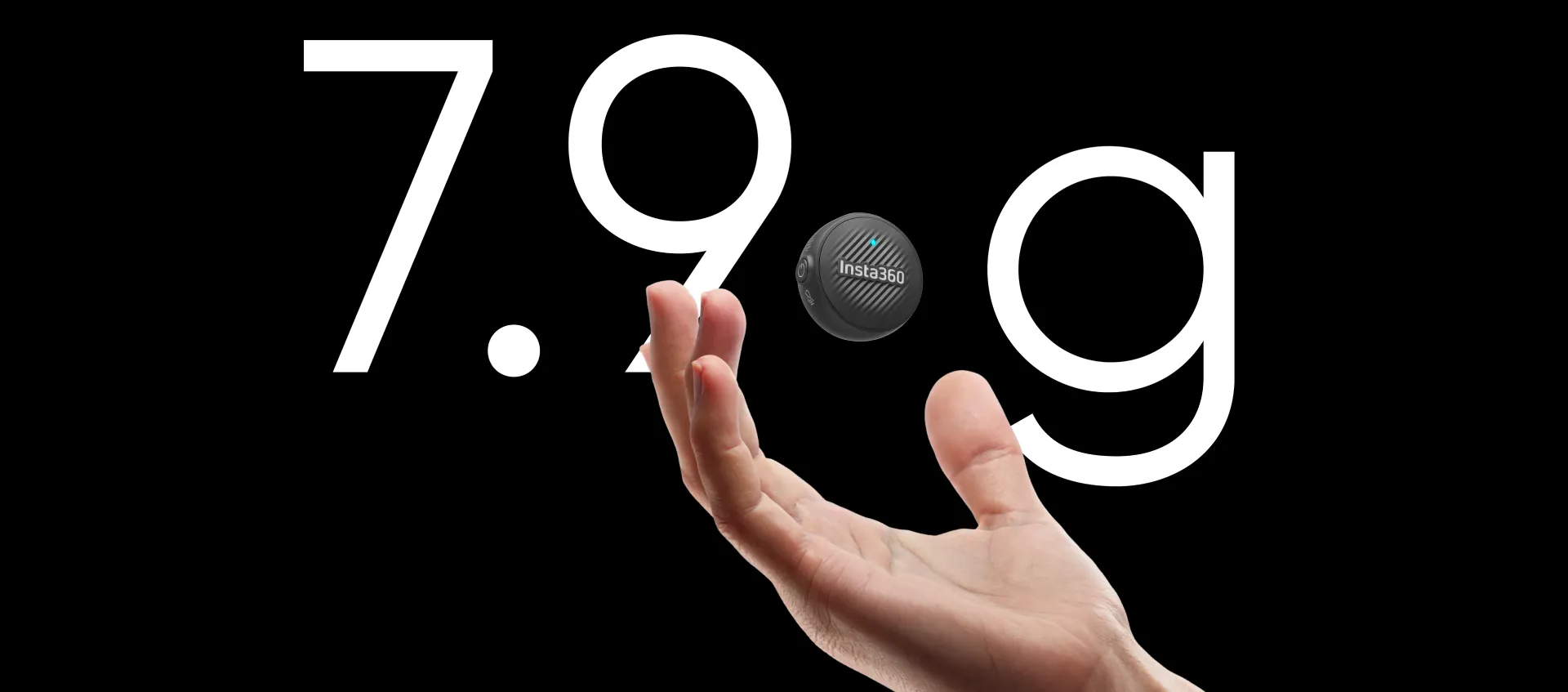 Insta360 Mic Air - lekki jak powietrze