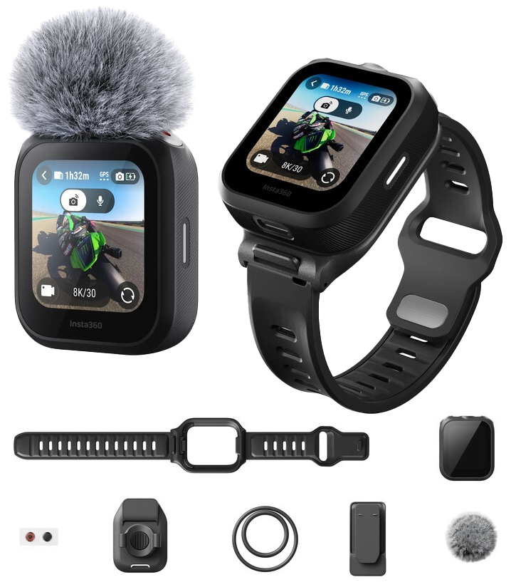 Insta360 Pilot GPS z wbudowanym mikrofonem