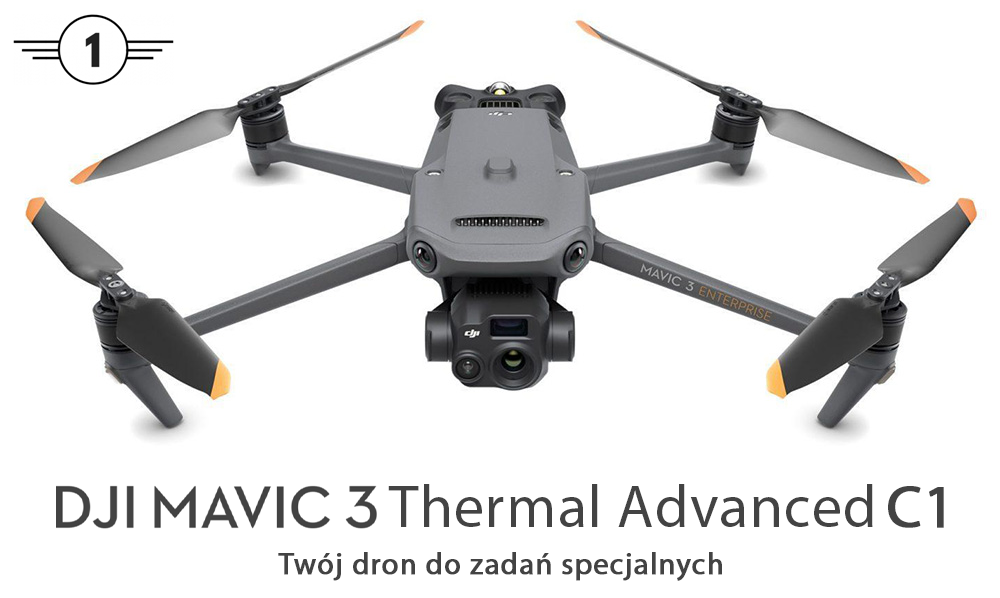 DJI Mavic 3 Thermal Advanced – dron do zadań specjalnych