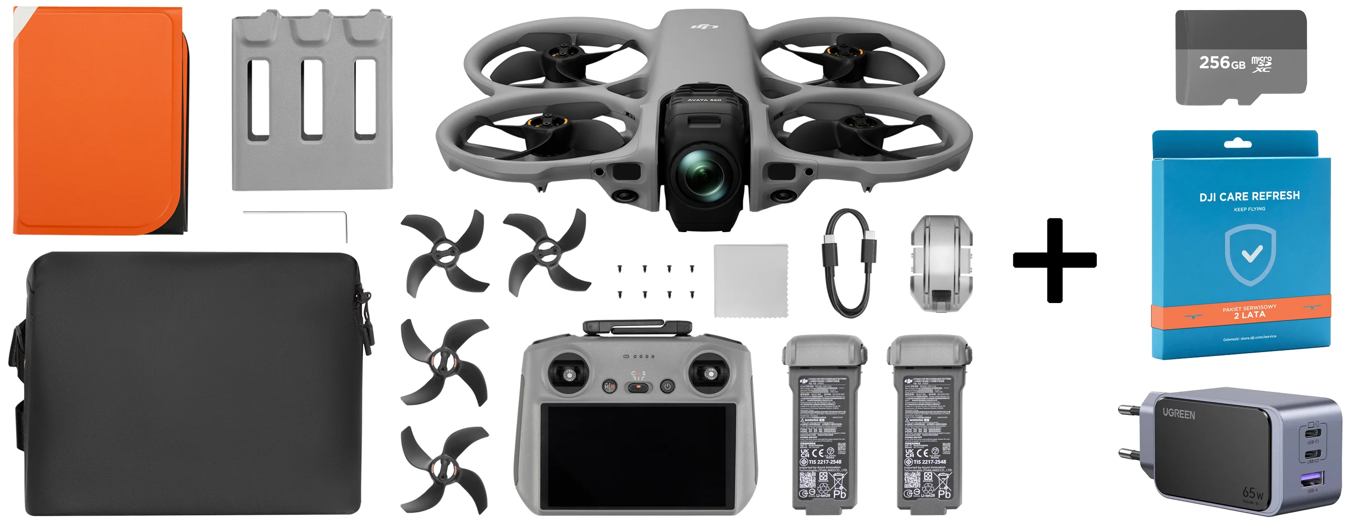 DJI Avata 360 Ultimate Combo z aparaturą DJI RC 2