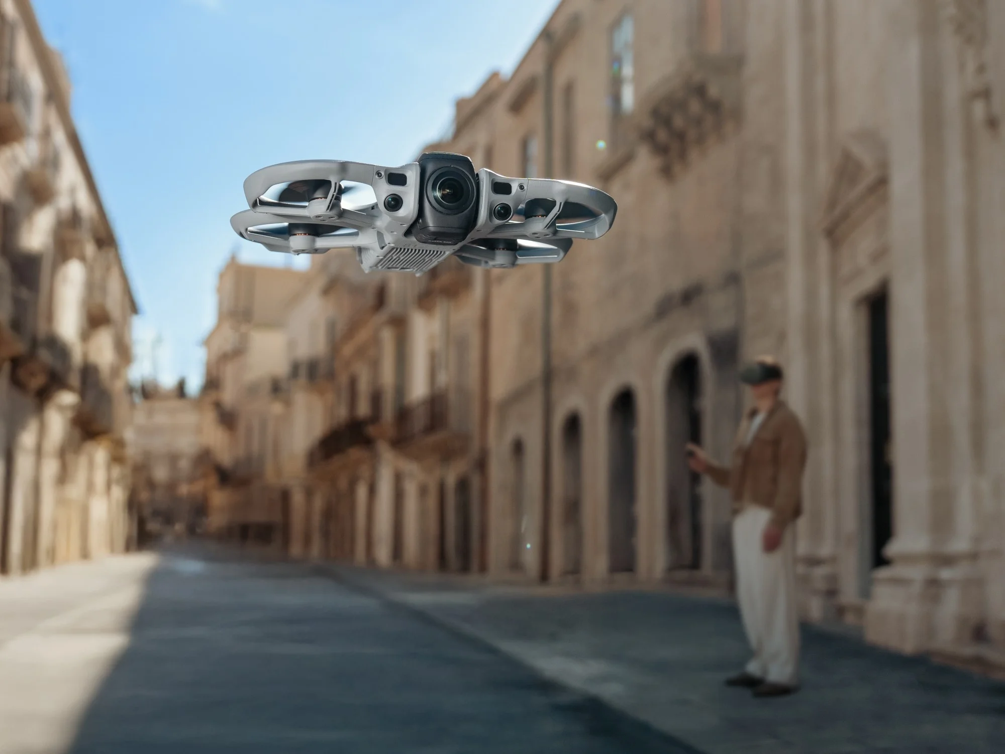 Transmisja DJI O4 Plus i Vision Assist w DJI Avata 360 Motion Fly More Combo