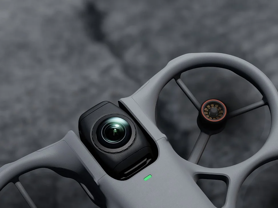 Dynamiczny efekt gimbala FPV w DJI Avata 360