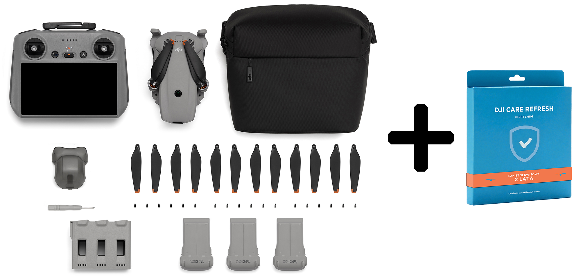 DJI Lito X1 Fly More Combo z DJI Care Refresh 2 lata