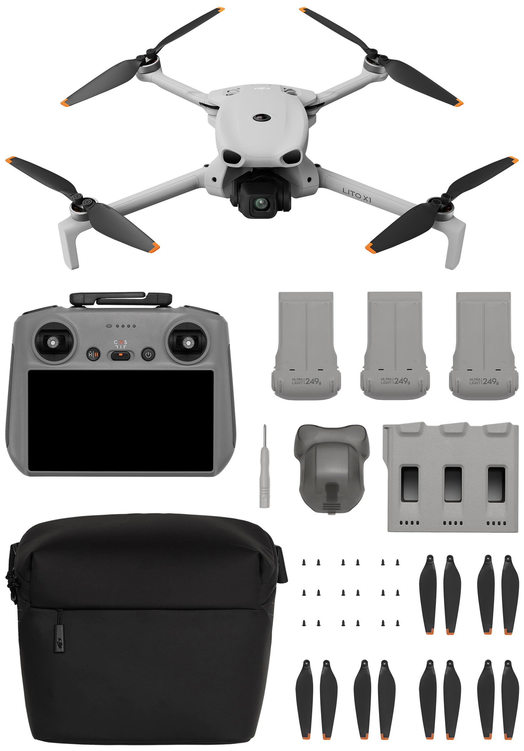 DJI Lito X1 Fly More Combo (DJI RC 2) - najważniejsze cechy