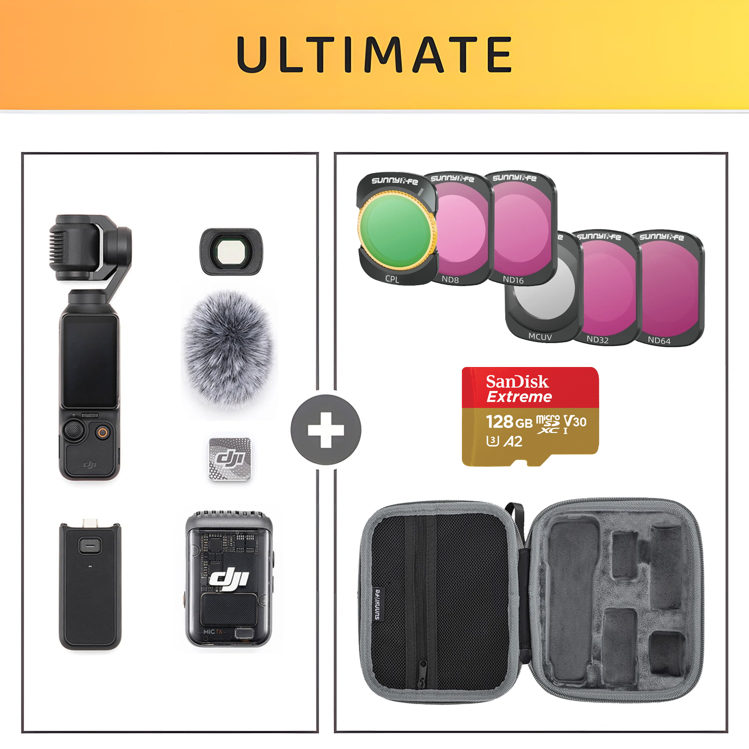 Kamera DJI Osmo Pocket 3 - Ultimate Combo