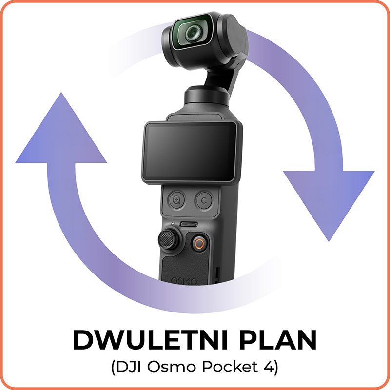 DJI Care Refresh dla DJI Osmo Pocket 4 dwuletni plan