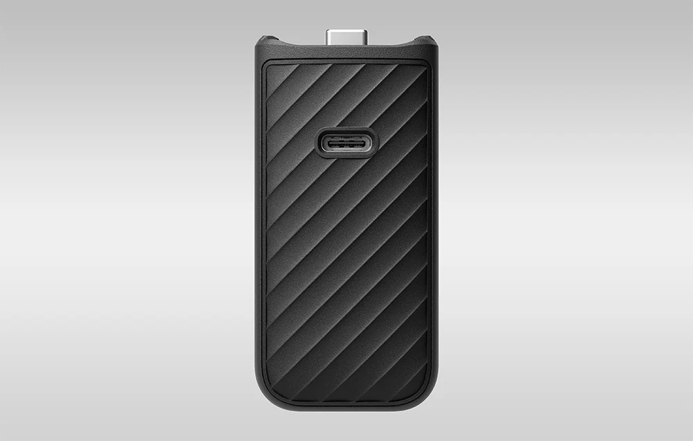 Obsługa hot swapping w uchwycie z akumulatorem DJI Osmo Pocket 4