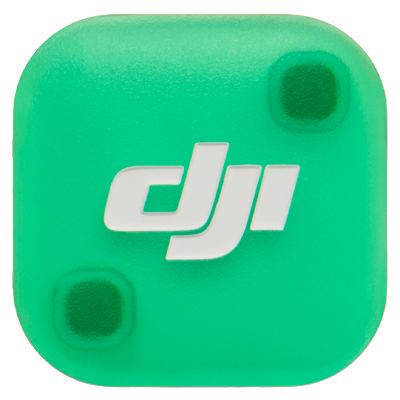 Magnetyczna osłona zielona do DJI Mic Mini 2