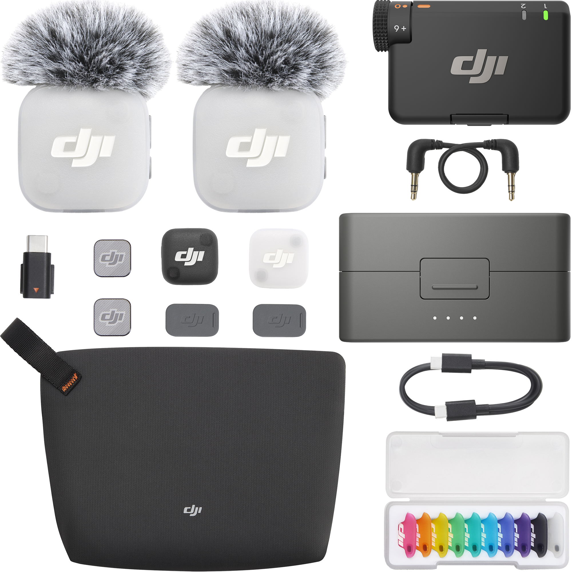 DJI Mic Mini 2 2 TX 1 RX z etui ładującym - najważniejsze cechy