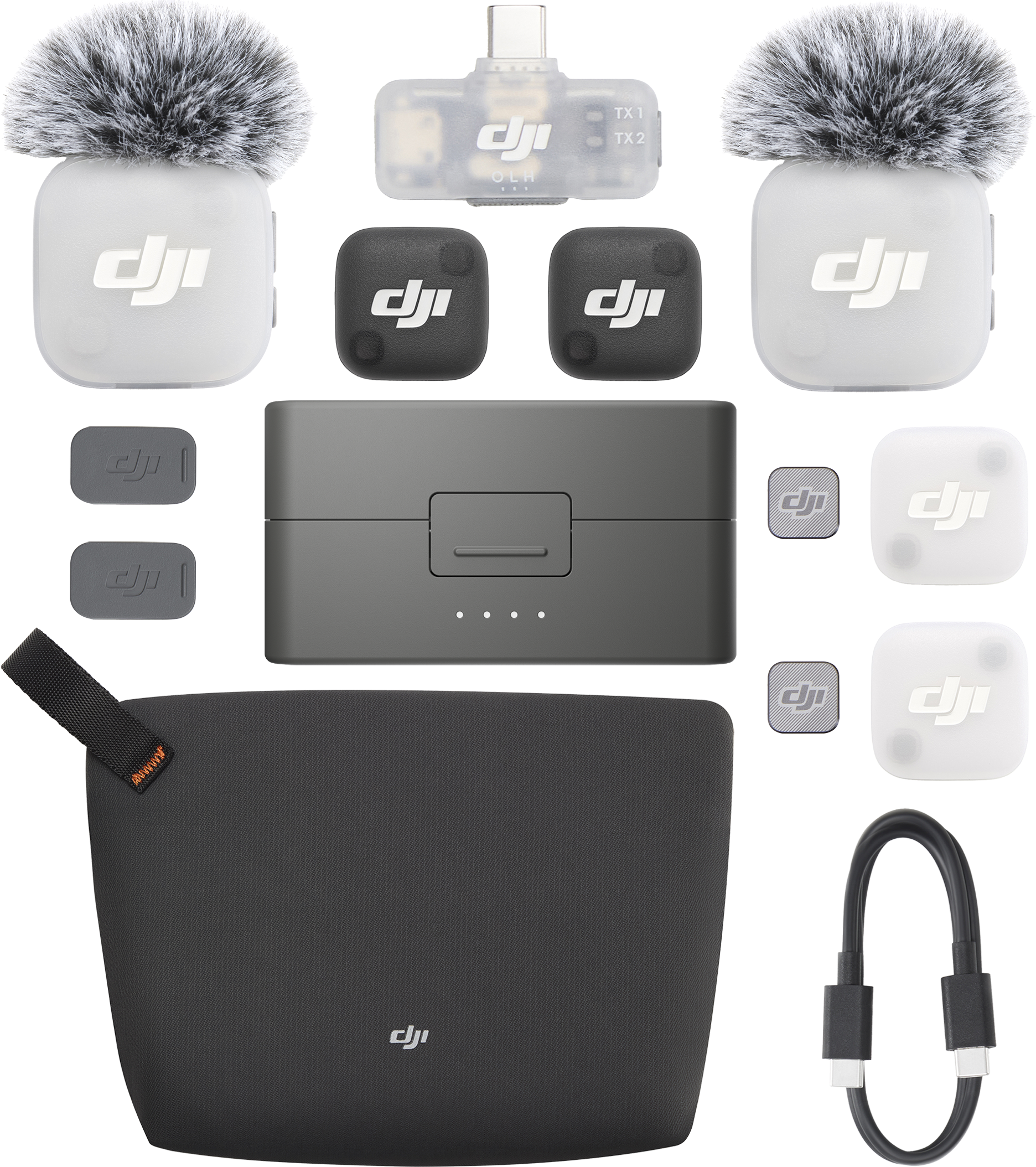 DJI Mic Mini 2 2 TX 1 Mobile RX z etui ładującym - najważniejsze cechy
