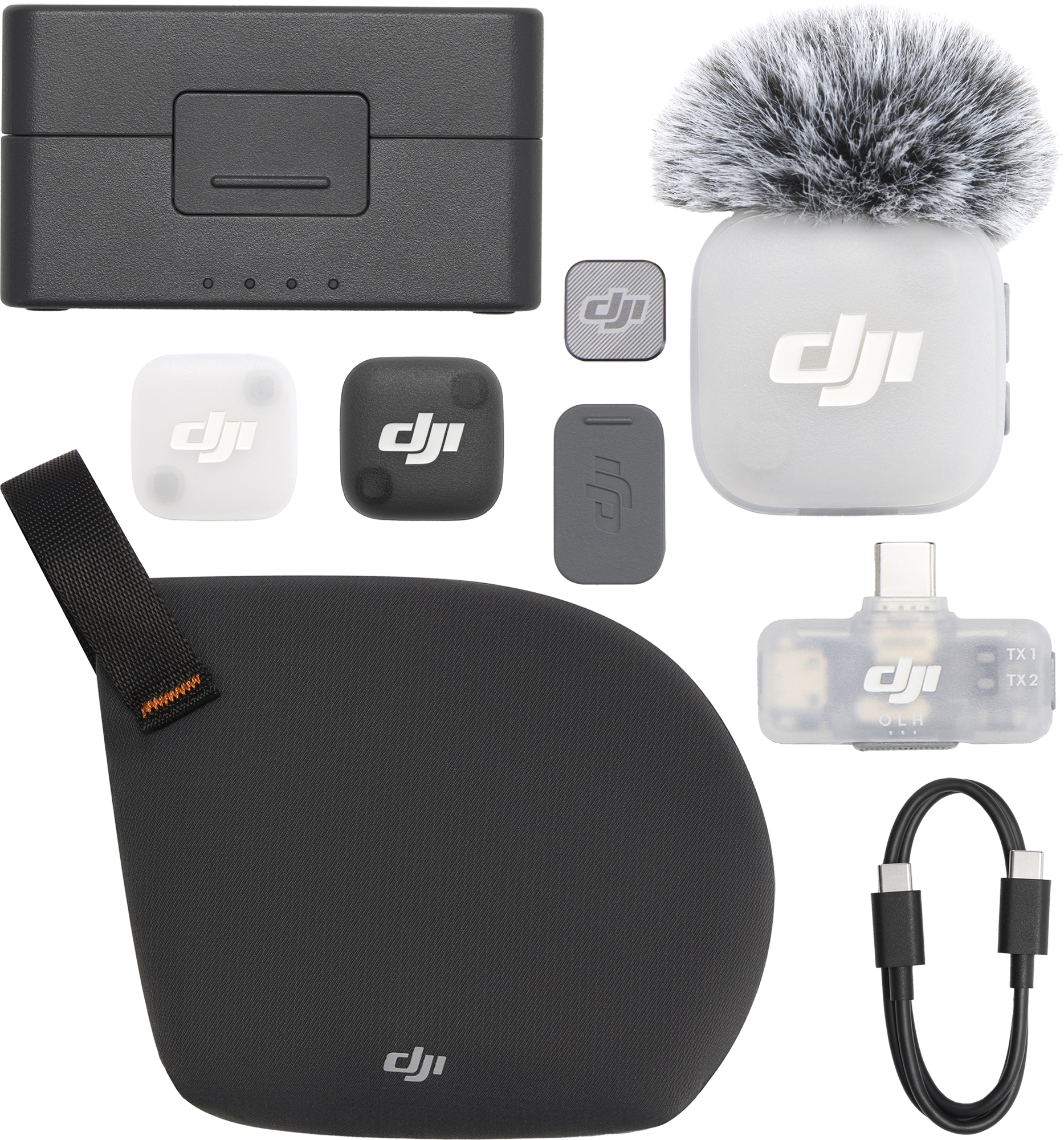 DJI Mic Mini 2 1 TX 1 Mobile RX z etui ładującym - najważniejsze cechy