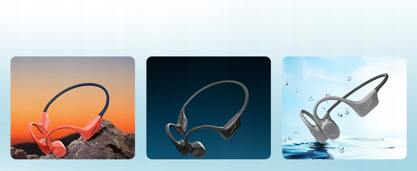 DOOGEE BoneBeat Swim Bluetooth 5.4 z funkcją Multipoint