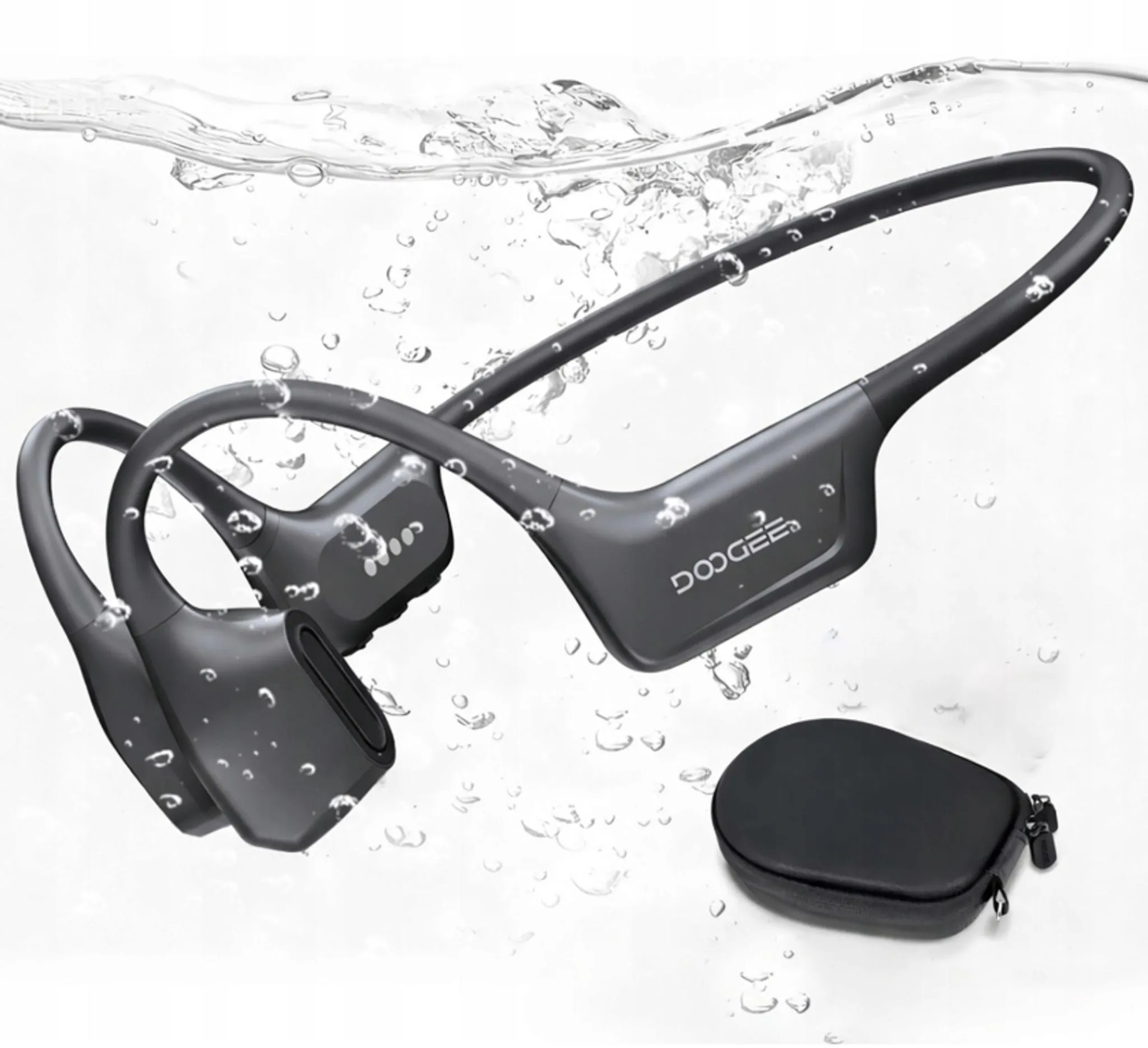 Słuchawki DOOGEE BoneAir Swim IP68 podczas pływania