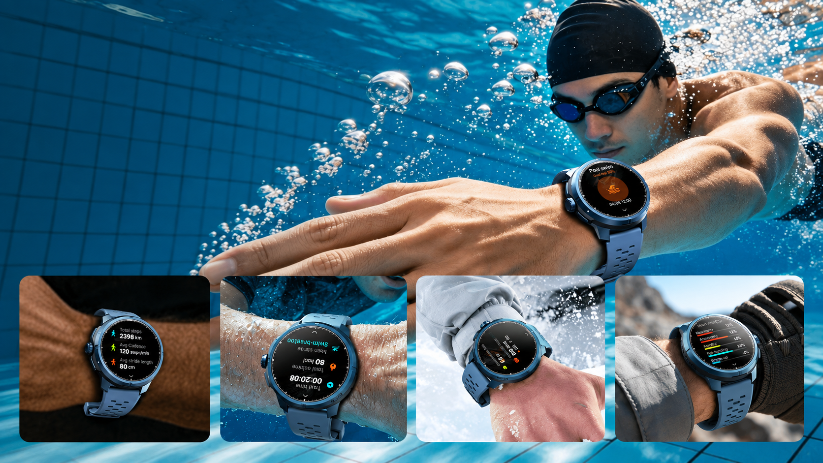 Analiza treningu Cywee P08 w smartwatchu DOOGEE Anymoving M1 Pro