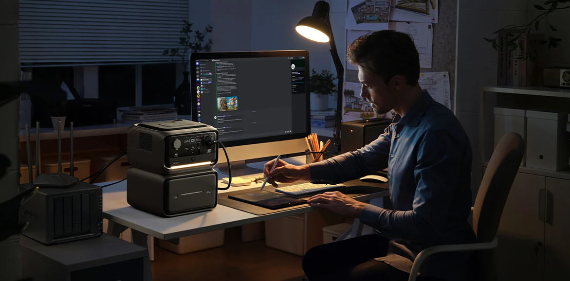 EcoFlow River 3 Max Plus Wireless zasila urządzenia domowe i mobilne