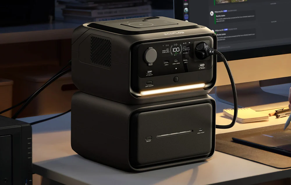 EcoFlow River 3 Max Plus Wireless jako zasilanie awaryjne UPS