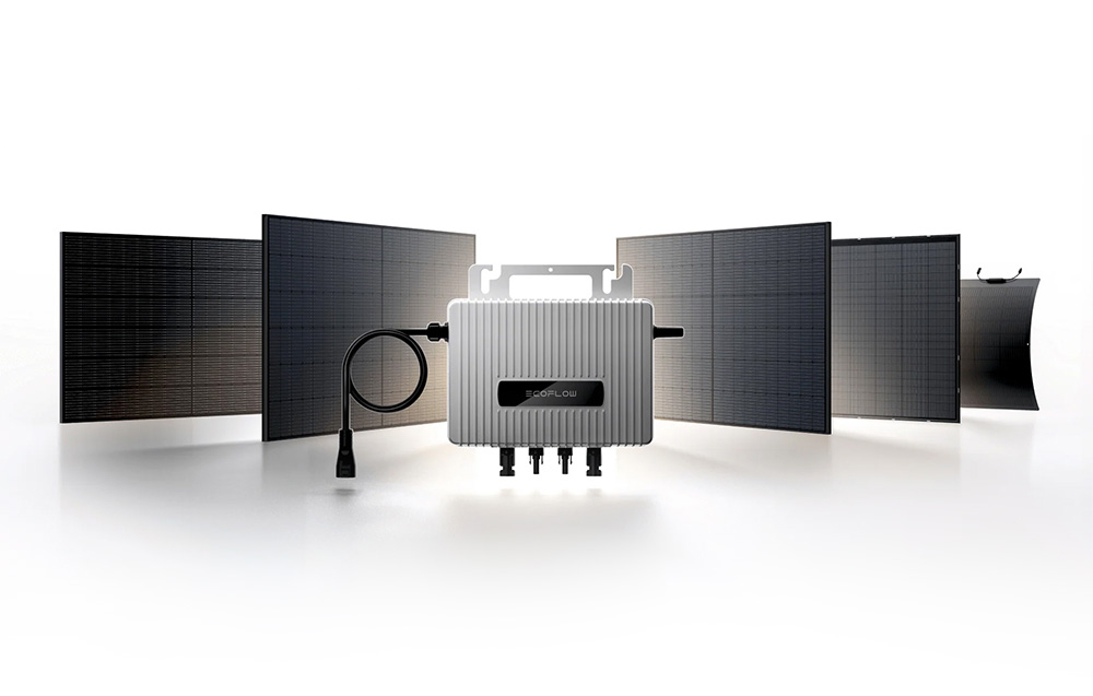 Panele EcoFlow 250W jako element systemu EcoFlow STREAM