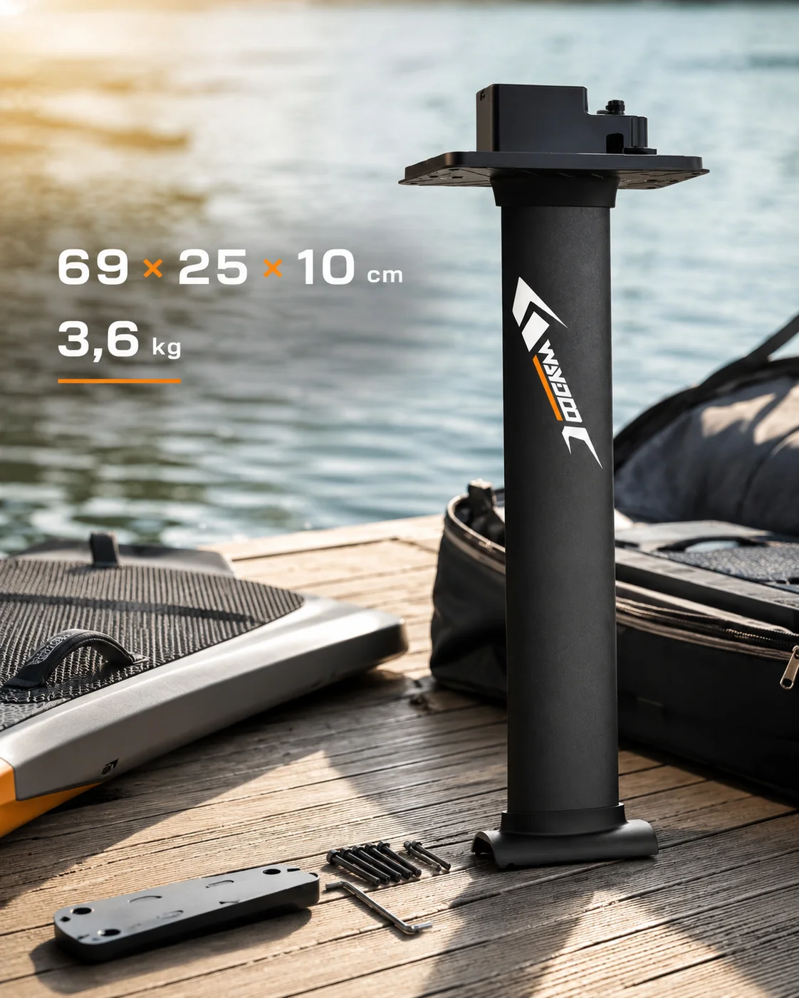 Maszt Waydoo EVO 69 cm do transportu i montażu w desce eFoil
