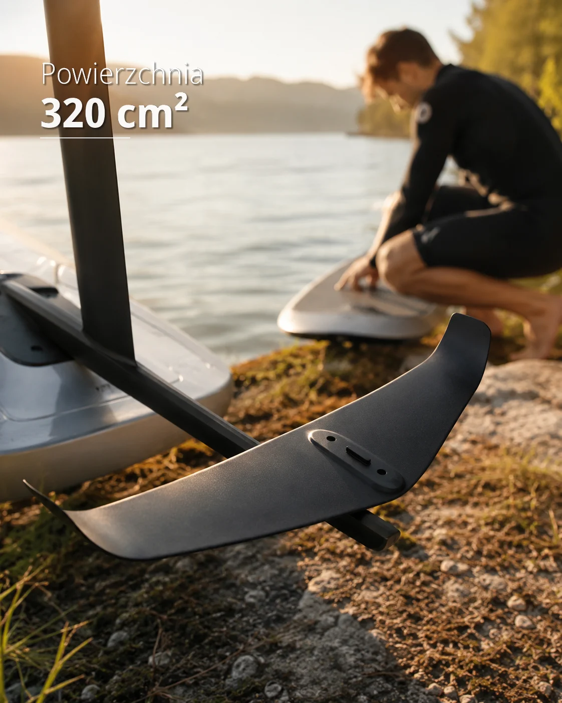 Skrzydło tylne Waydoo EVO Gliding Tail 320 o powierzchni około 320 cm2