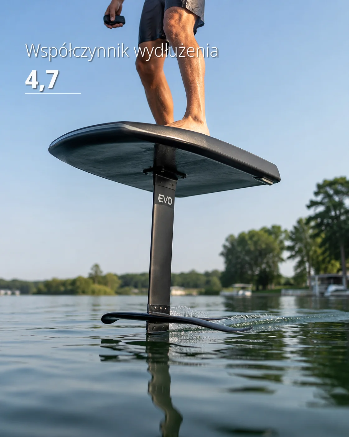 Skrzydło tylne Waydoo EVO Gliding Tail 320 ze współczynnikiem wydłużenia 4,7
