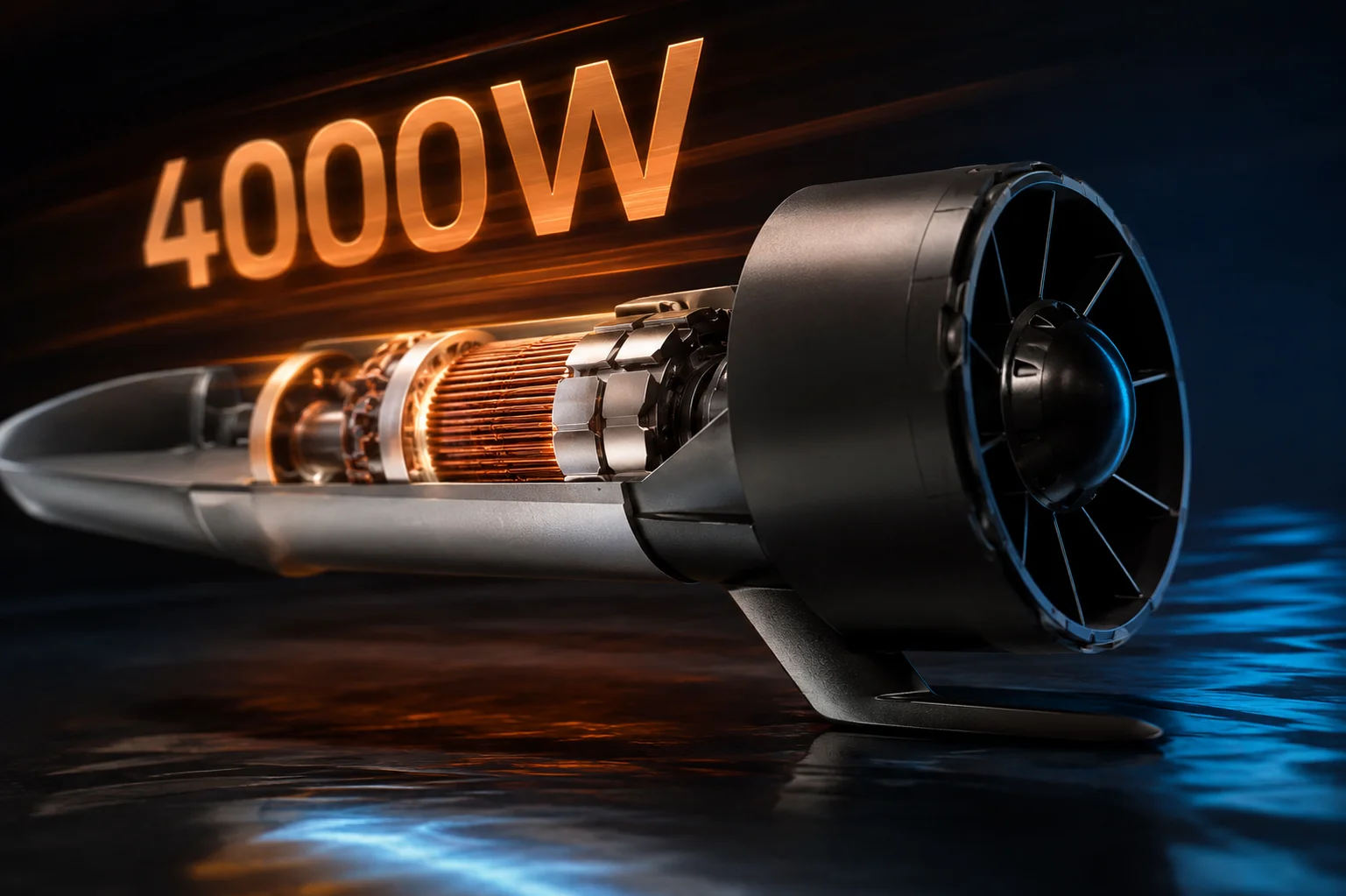 Silnik 4000 W w jednostce napędowej Waydoo EVO Standard