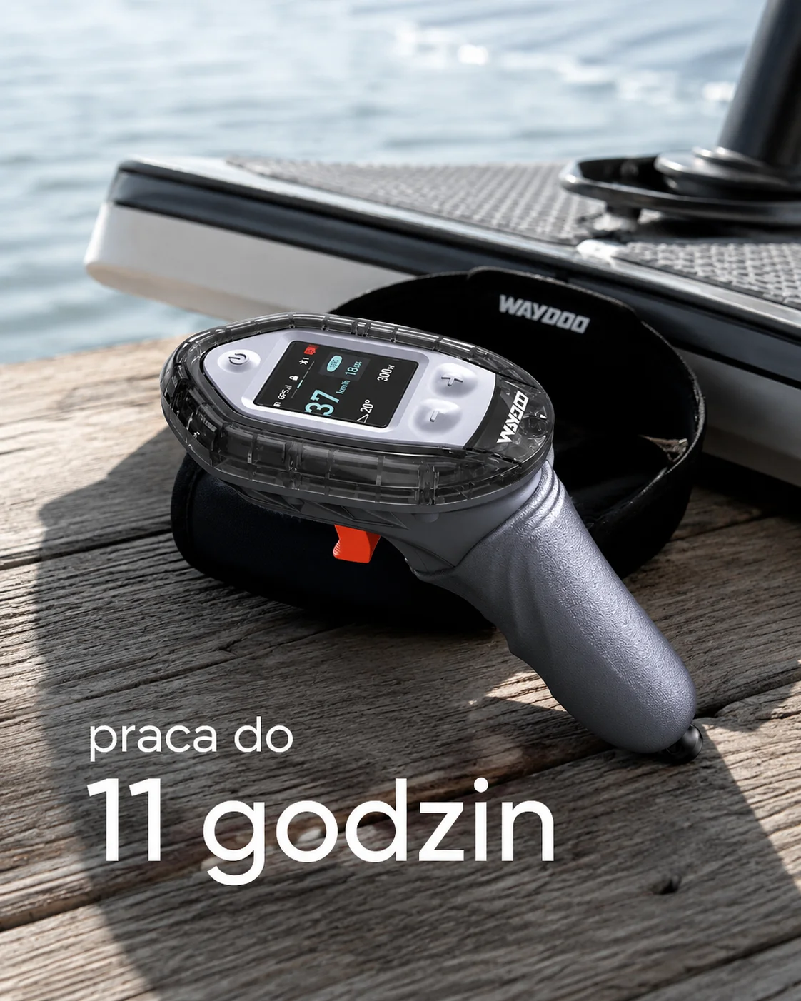 Pilot Waydoo EVO Remote z czasem pracy do 11 godzin
