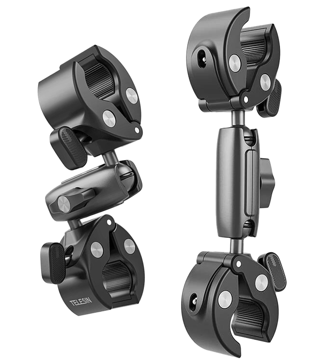 Mocowanie na motocykl / rower TELESIN do kamer sportowych - najważniejsze cechy